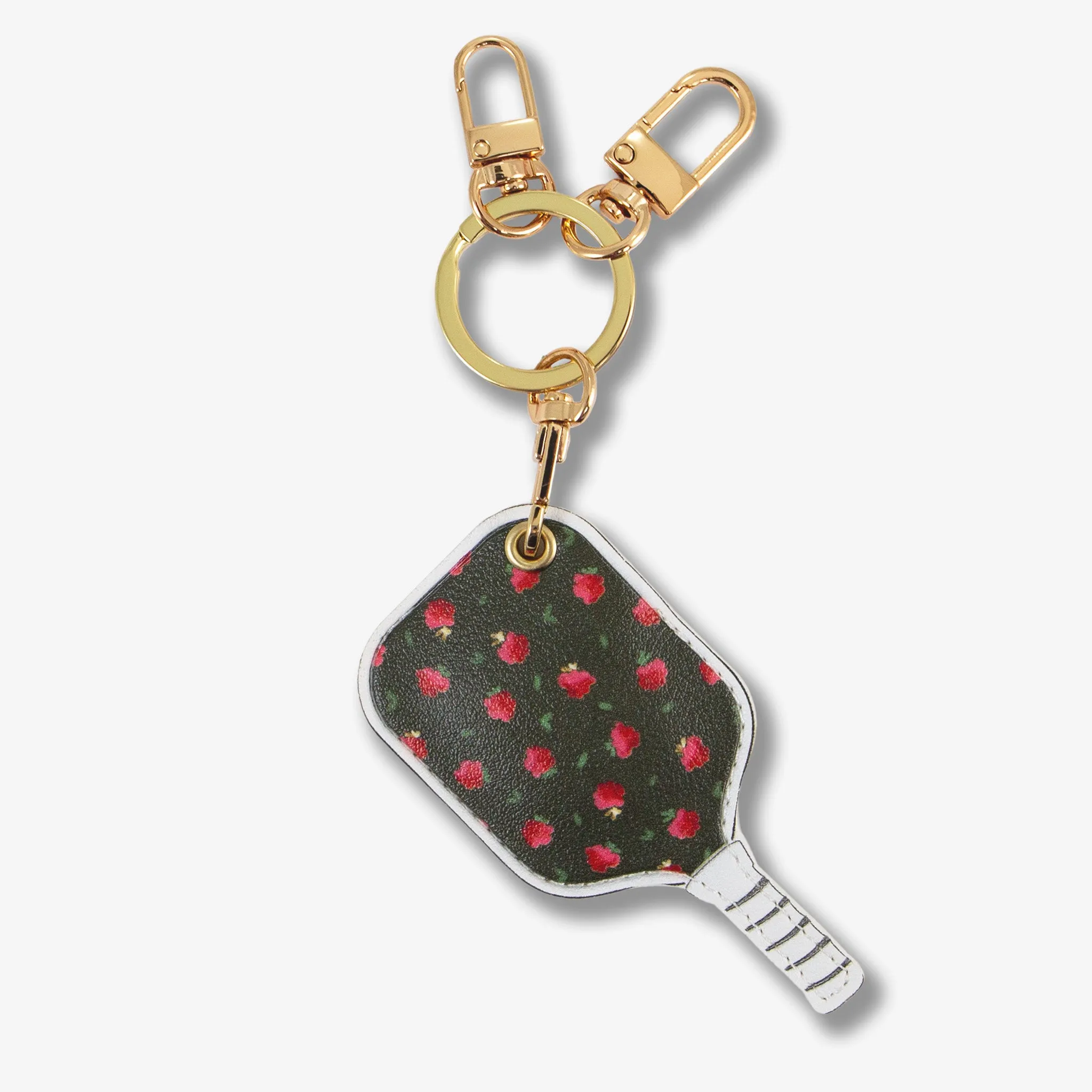 AirTag® Keychain - Pickleball Raspberry