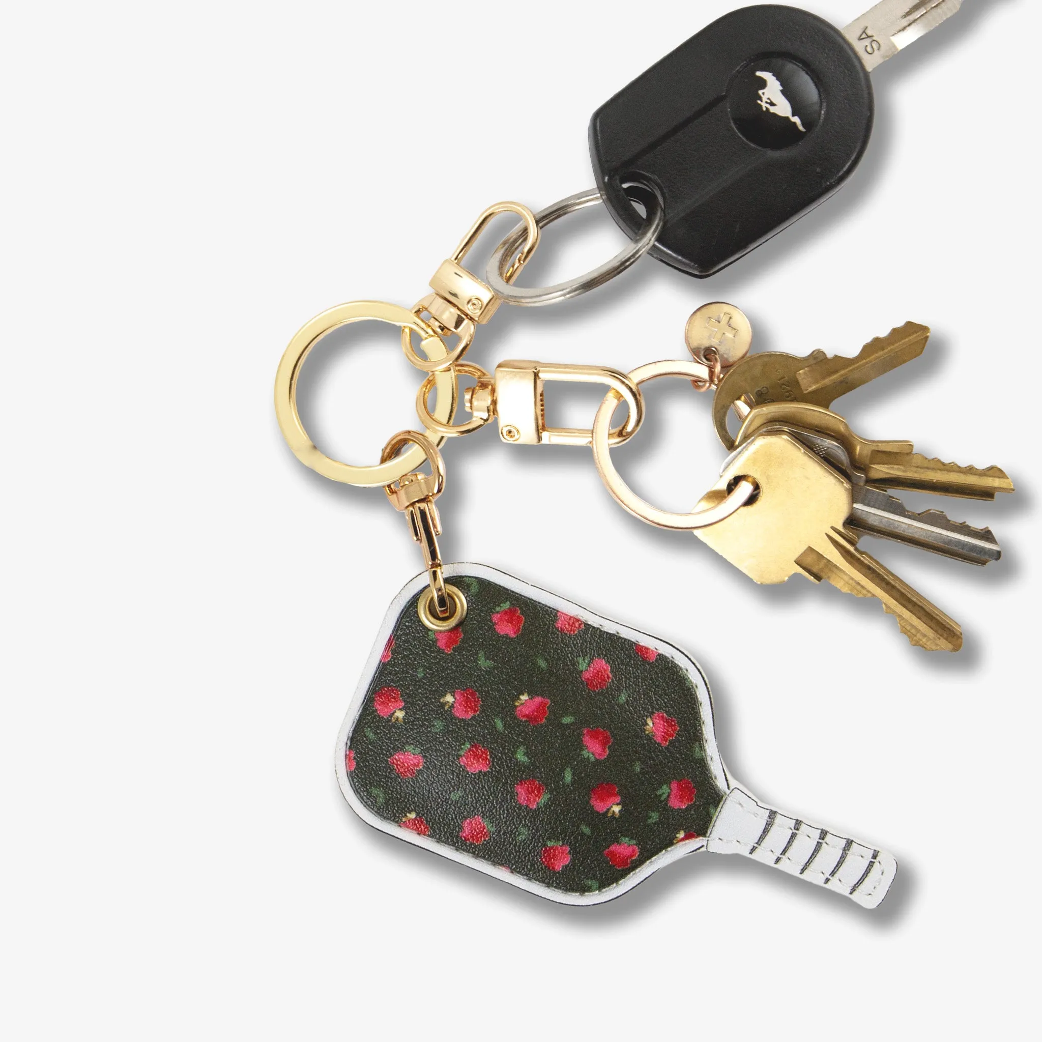 AirTag® Keychain - Pickleball Raspberry