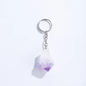 Amethyst Keychain