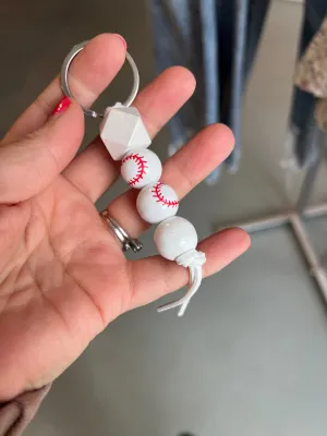 Baseball Keychain