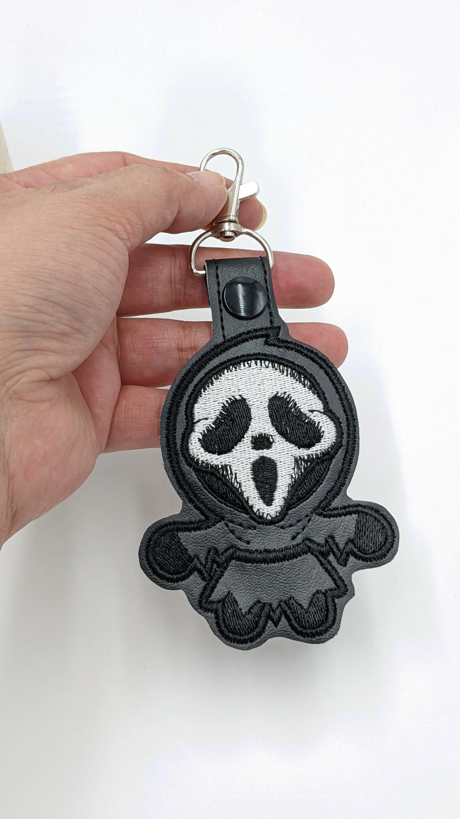 Ghost Face Keychain