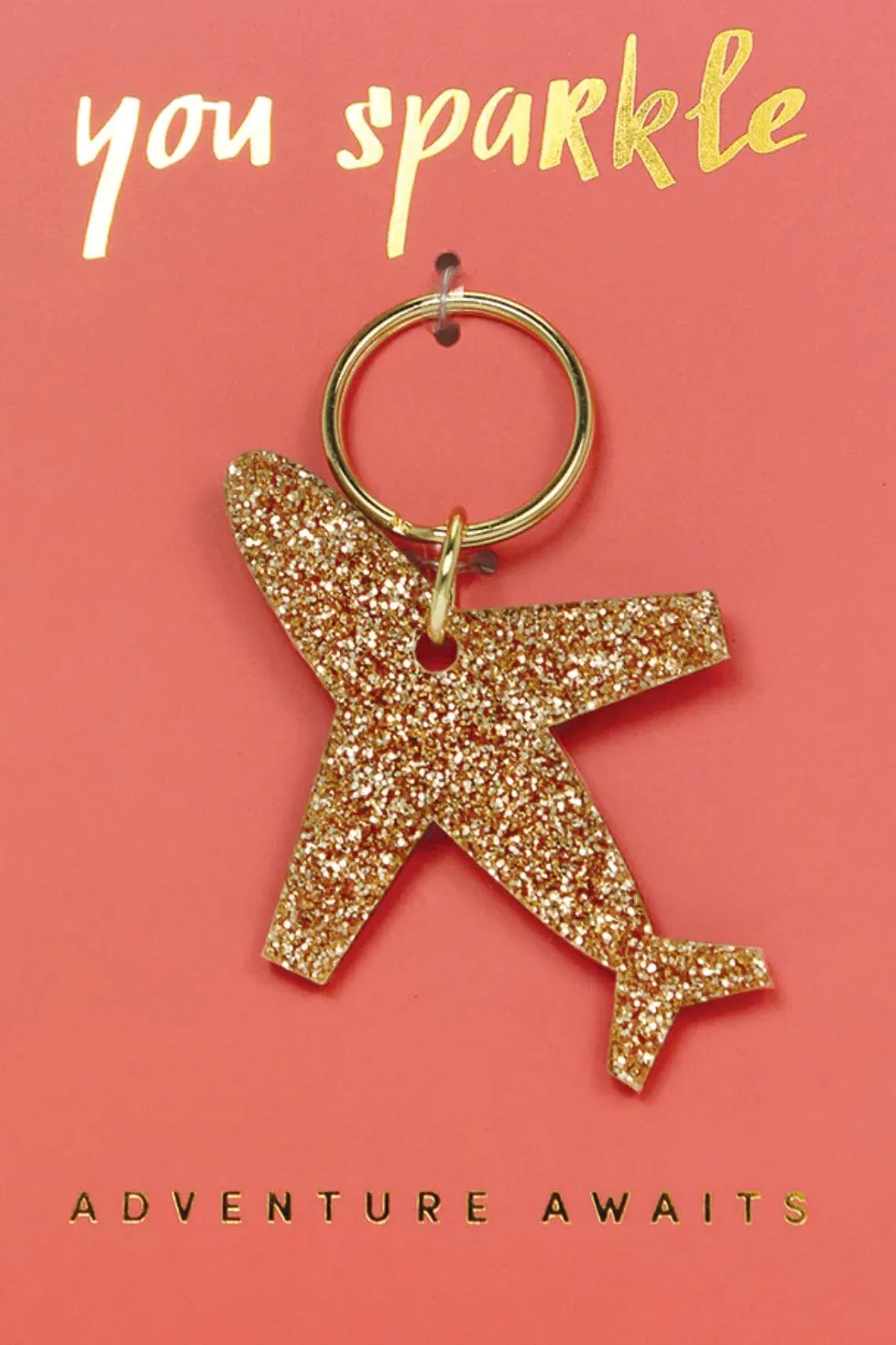 Glitter Key Chain