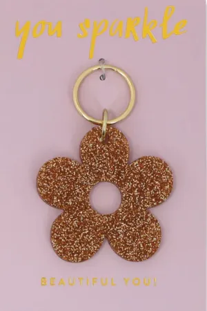 Glitter Key Chain