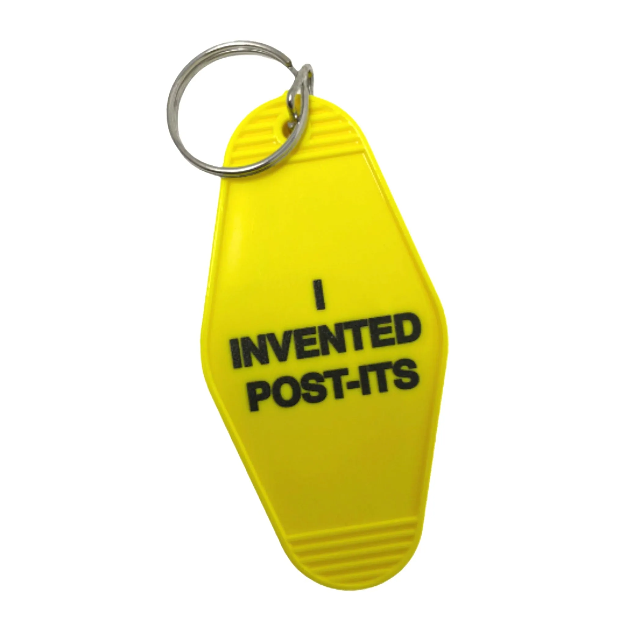 I Invented Post-Its keychain