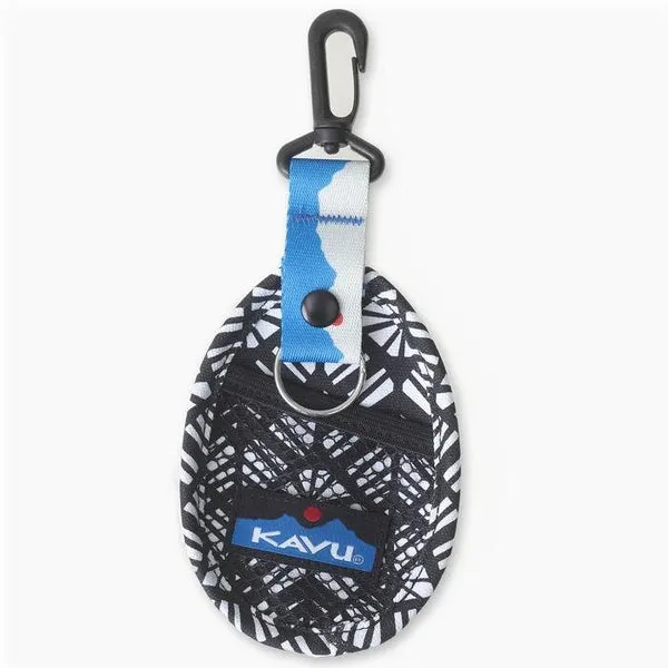 Kavu Keyblur Keychain Pouch Static Rhombus