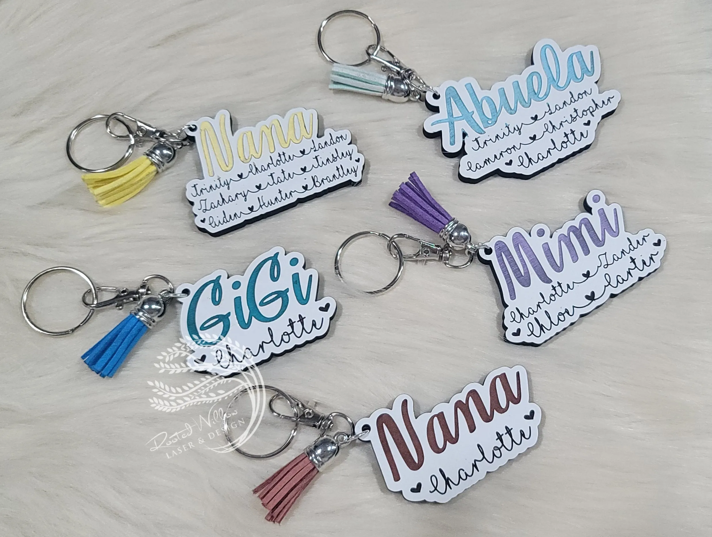 Mother, mom, mama keychain-Personalized-Engraved