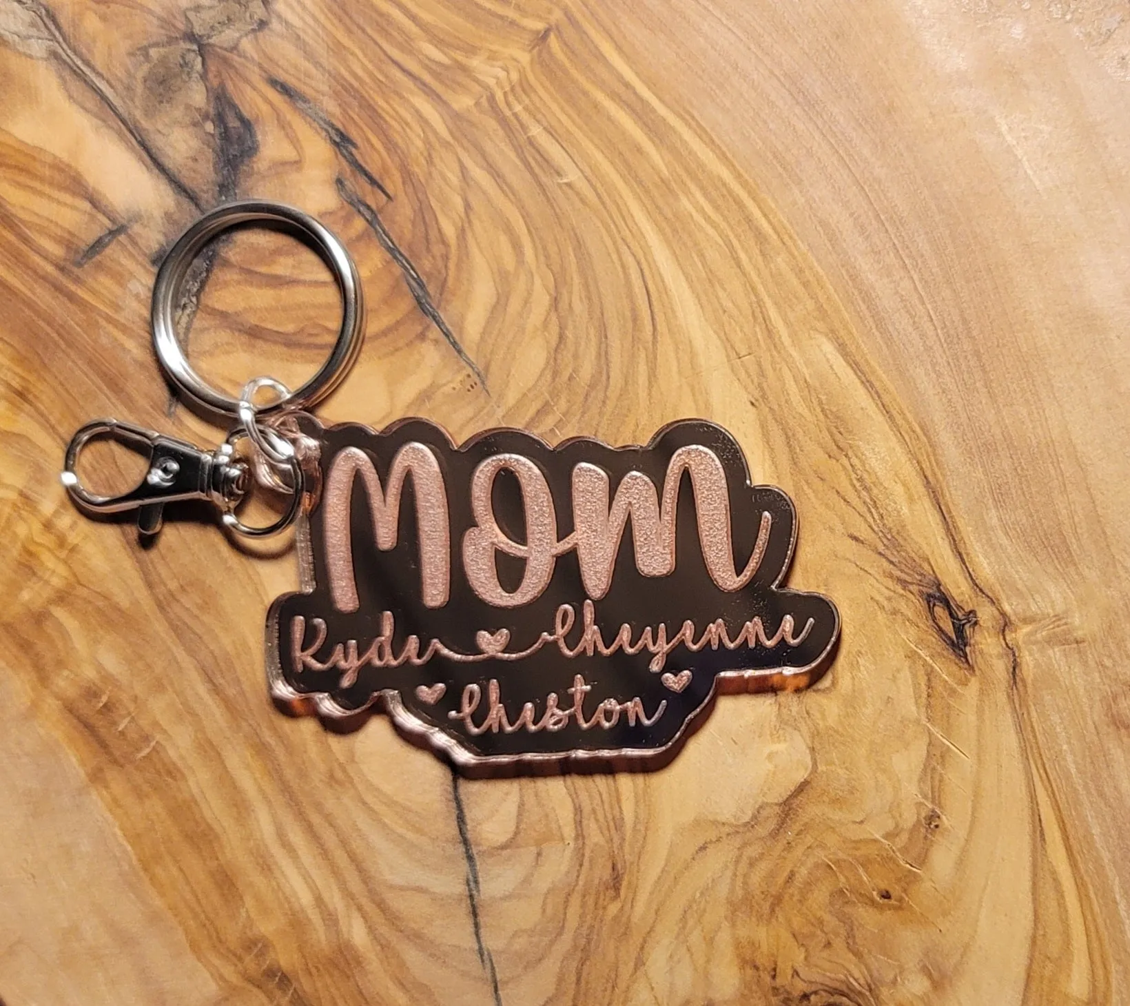 Mother, mom, mama keychain-Personalized-Engraved