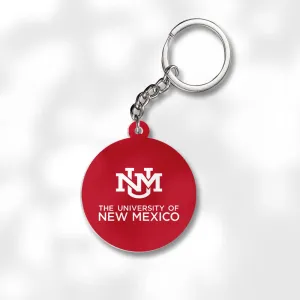 Pack 3 University of New Mexico Keychains