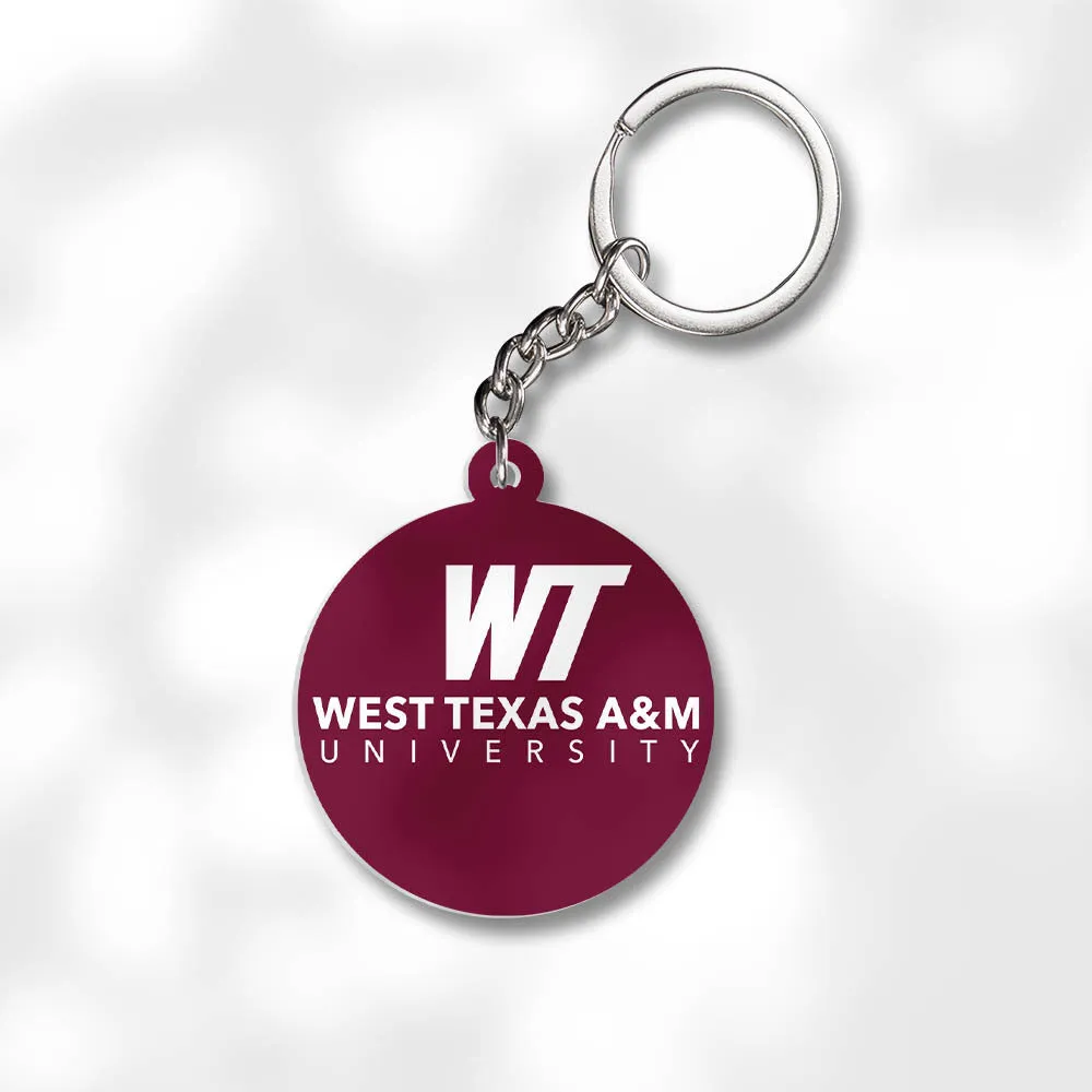 Pack 3 West Texas A&M University Keychains