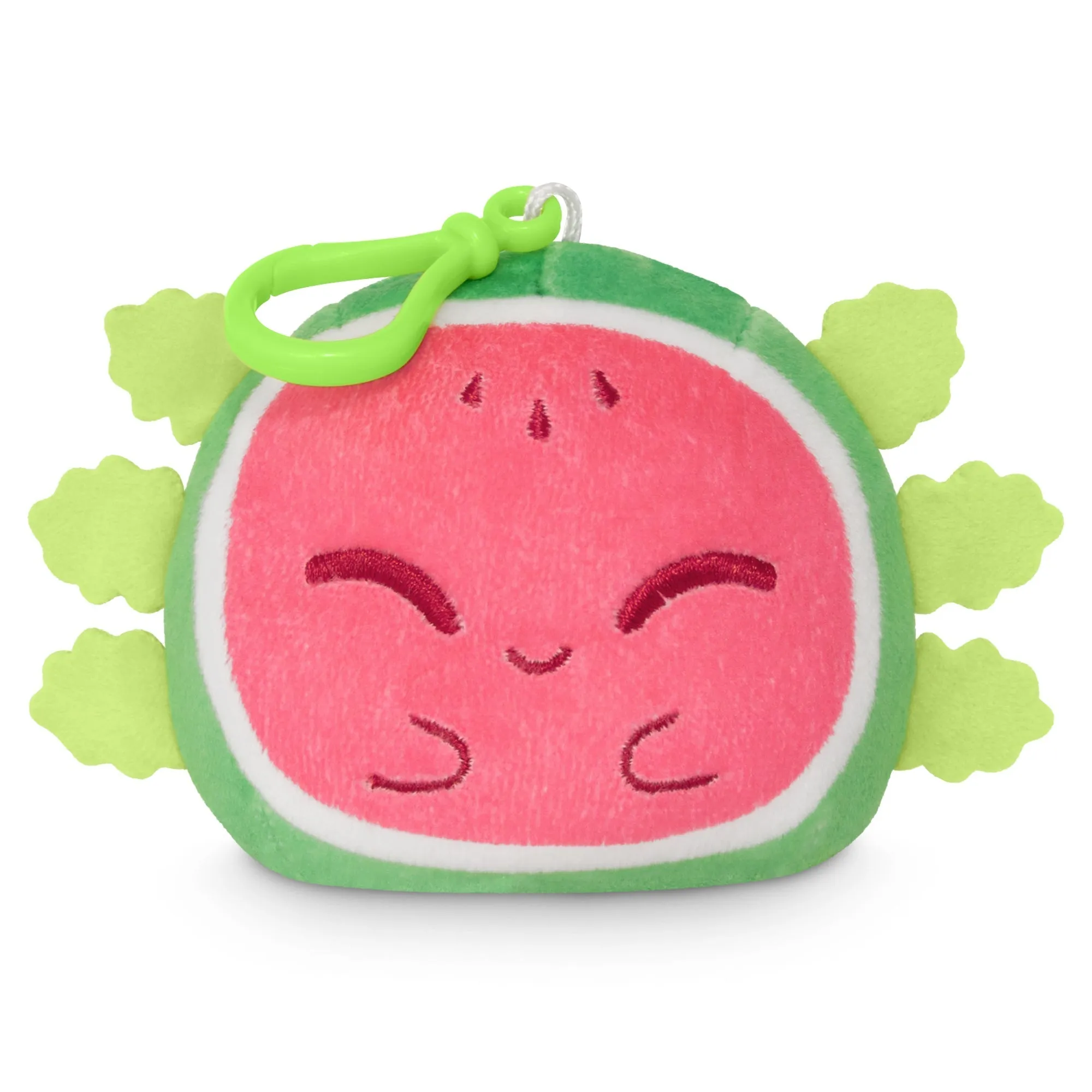 Plushiverse Alotl Watermelon Reversible Keychain