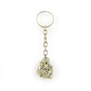 Pyrite Keychain