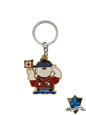 RCMP beaver keychain.