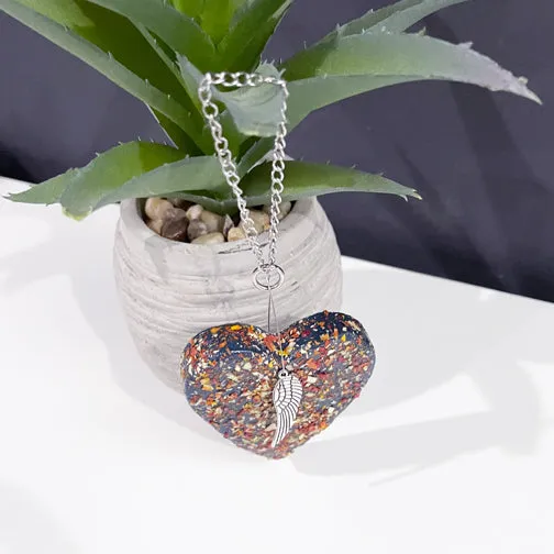 Remembrance Ornament using Flower Petals (HEART OR CROSS)