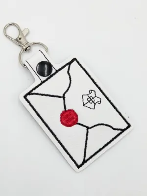 Wizard letter Keychain